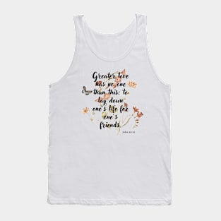 John 15:13 Bible Verse, Tank Top